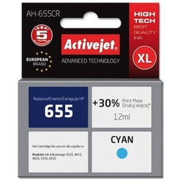 Συμβατό HP 655 Κυανό Μελάνι Εκτυπωτή Ah-655cr