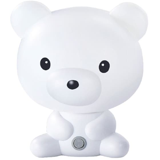 Παιδικό Επιτραπέζιο Φωτιστικό Aca Friends Mt120961w Αρκουδάκι - Λευκό image 0