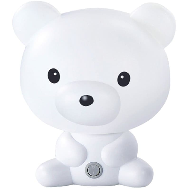ACA DECOR Παιδικό Επιτραπέζιο Φωτιστικό Aca Friends Mt120961w Αρκουδάκι - Λευκό