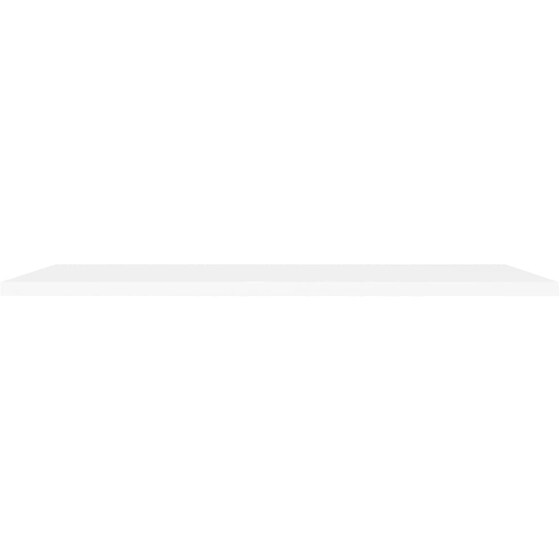 Ράφια Τοίχου VidaXL από MDF 120x23.5x3.8 cm 4 Τμχ - Λευκό image 3