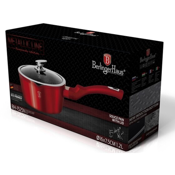 Κατσαρολάκι Γάλακτος BERLINGER HAUS BH1525N 16 cm 1.2 L Κόκκινο image 1