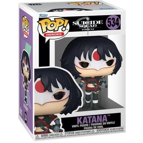 Funko Pop! Heroes - DC Super Heroes - Katana #534  DC SSI KATANA 534 image 1