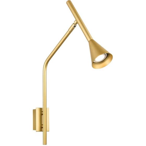 Απλίκα Τοίχου Aca Clouzot Μεταλλική 40x52 cm - Χρυσή image 0