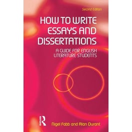 How to Write Essays and Dissertations