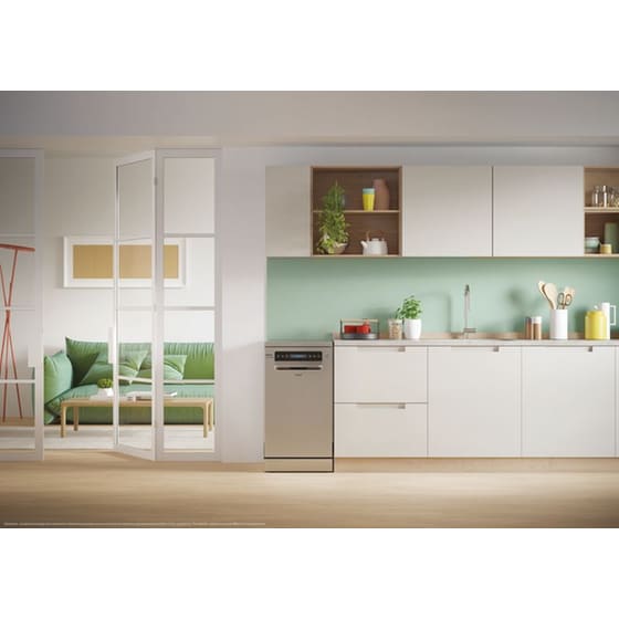 CANDY CF0C7SB0FX για 10 Σερβίτσια Inox Πλυντήριο Πιάτων image 8