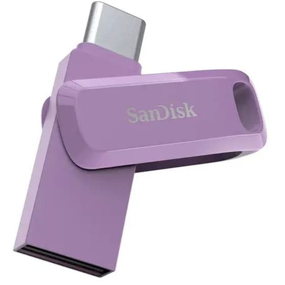 SanDisk Ultra Dual Drive Go 64GB USB 3.2 Type-C Μωβ image 1