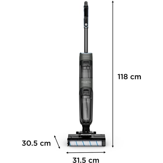 ROWENTA WET & DRY X-CLEAN 4 GZ5035WO 18.5 V 0.73 L Μαύρη/Ασημί Σκούπα Stick image 15
