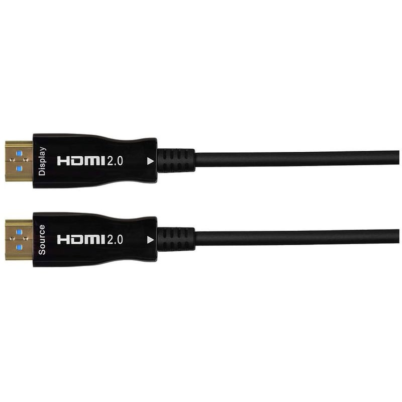 Καλώδιο CABLEXPERT CCBP-HDMI-AOC-50M-02 HDMI 2.0 50m με Ethernet - Μαύρο