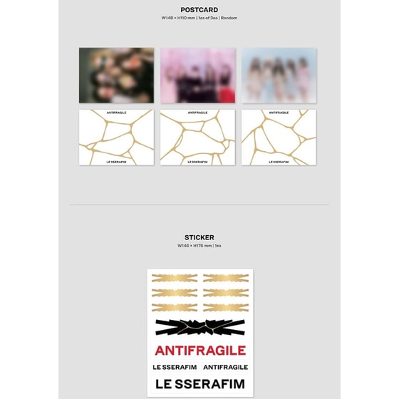 Antifragile (2nd Mini Album/3 Versions)  (CD) image 4