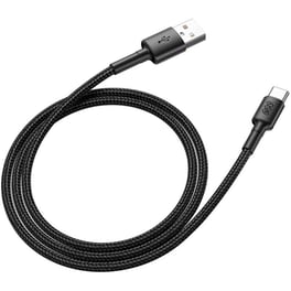 Καλώδιο δεδομένων QCY Type-C to Type-C 60W 1.2m - Black