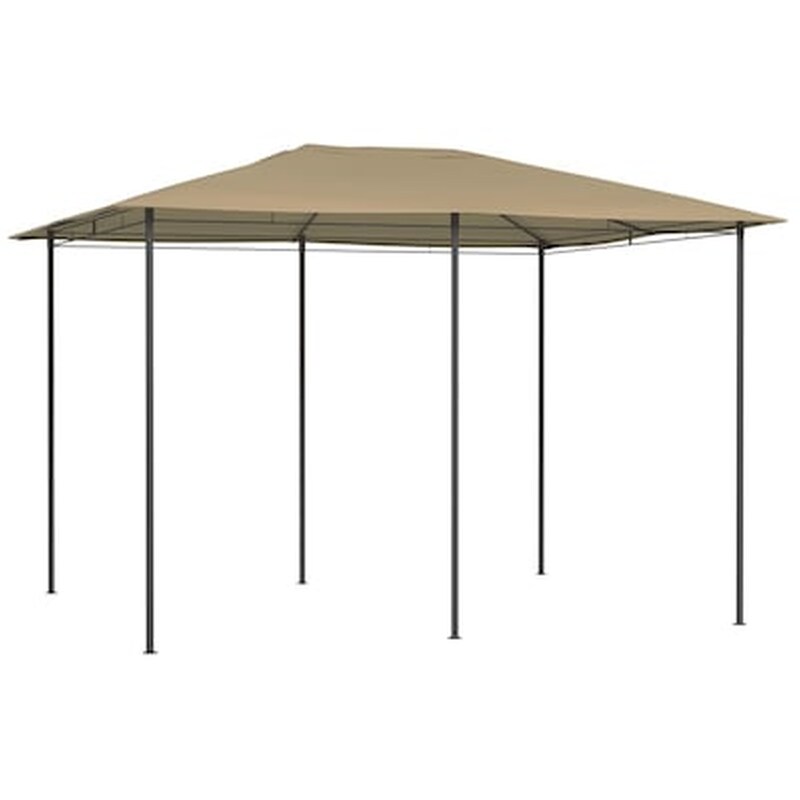 VIDAXL Κιόσκι Vidaxl Ατσάλι 3x4x2.6m - Taupe