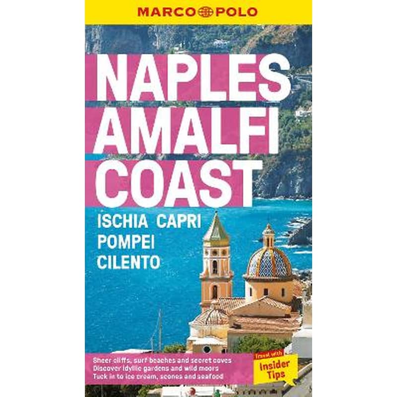 Naples Amalfi Coast Marco Polo Pocket Travel Guide - with pull out map
