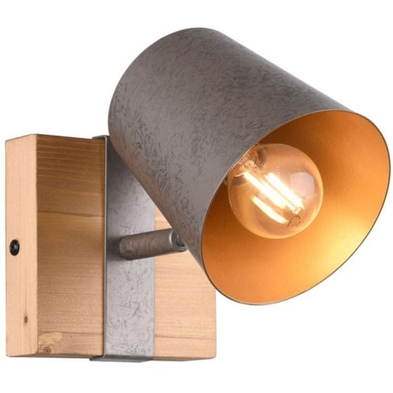 Σποτ Μονόφωτο Trio Bell Nickel Antique image 0