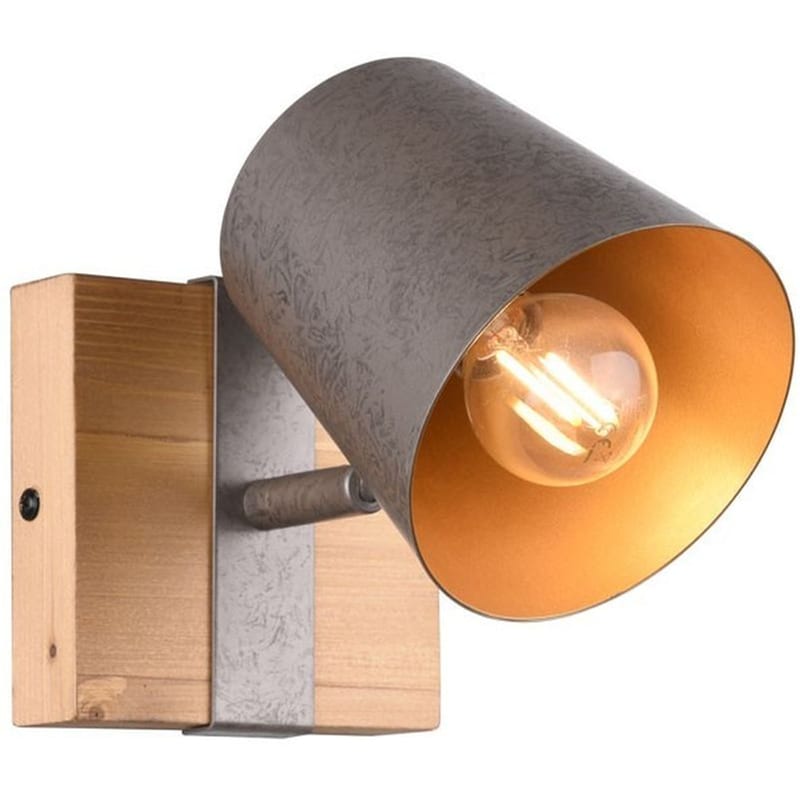 Σποτ Μονόφωτο Trio Bell Nickel Antique