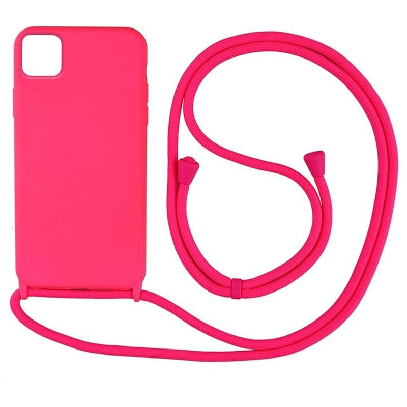 Θήκη Apple iPhone 11 – Sonique Carryhang Με Κορδόνι – Ροζ