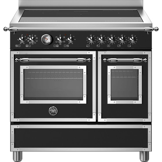 BERTAZZONI HER95I2ENET 86 Lt Μαύρο  Επαγωγική Ηλεκτρική Κουζίνα image 0