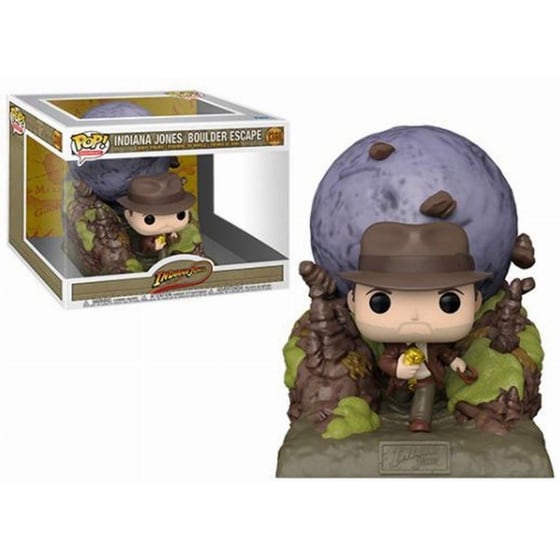 Funko Pop! Moment - Indiana Jones Raiders of the Lost Ark - Indiana Jones Boulder Escape #1360 image 0