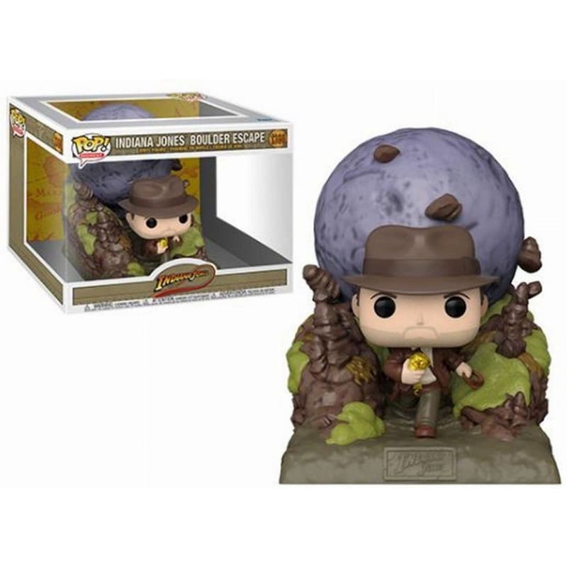 FUNKO Funko Pop! Moment - Indiana Jones Raiders of the Lost Ark - Indiana Jones Boulder Escape #1360