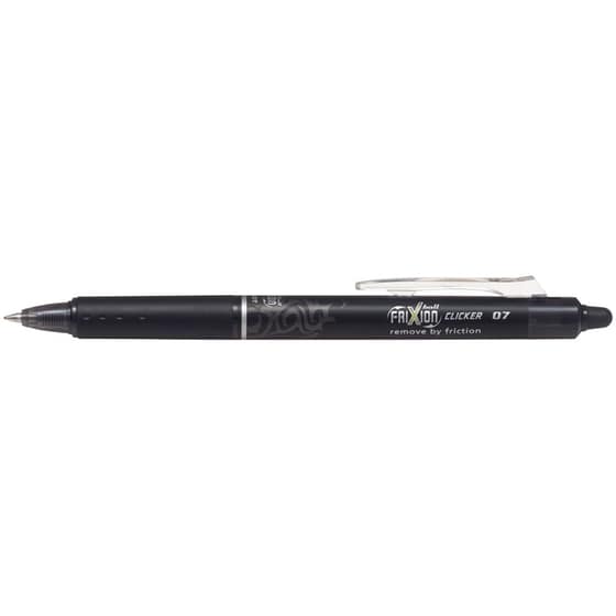 Στυλό Gel Pilot Frixion Clicker 0.7 mm Μαύρο image 0