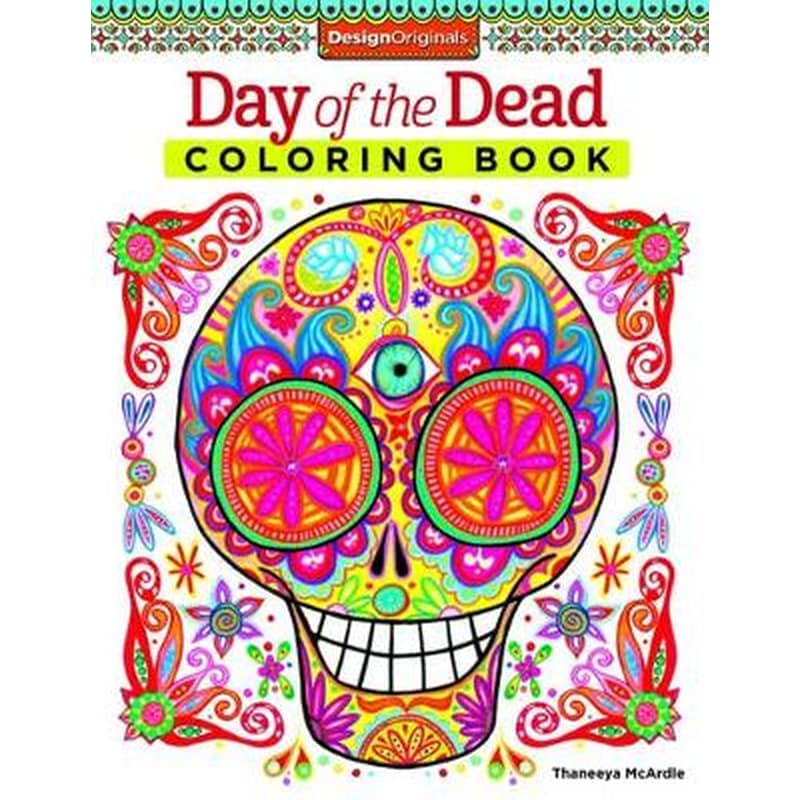Day of the Dead Coloring Book 1047179