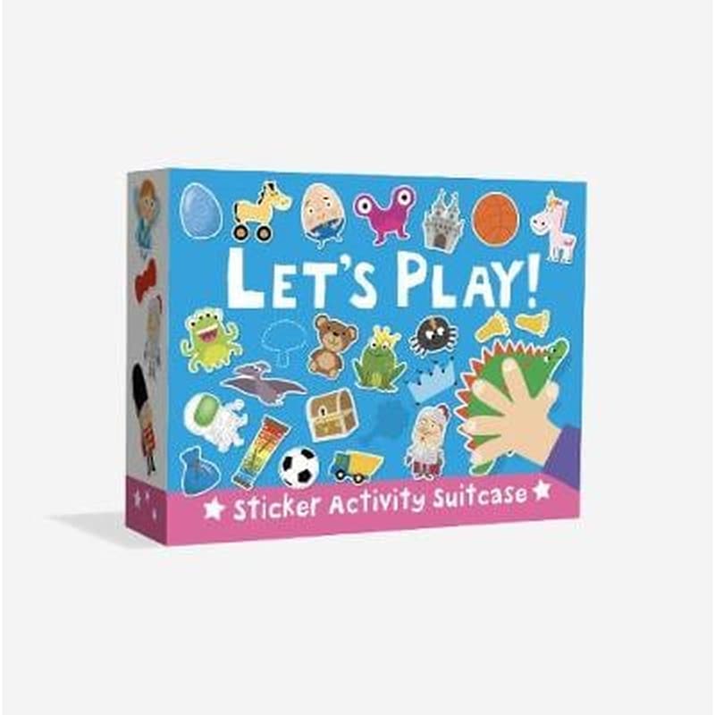 Sticker Activity Suitcase - Lets Play!