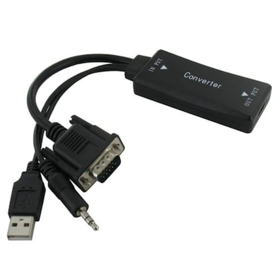 Vga + Audio To Hdmi Converter Cable image 0