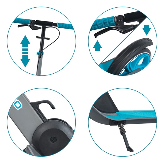 Παιδικό Πατίνι Δίτροχο Shoko BW 200 Plus - Μπλε image 3