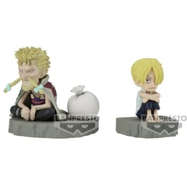 Αγαλματίδιο Banpresto One Piece: WCF Log Stories - Sanji & Zeff (6cm)