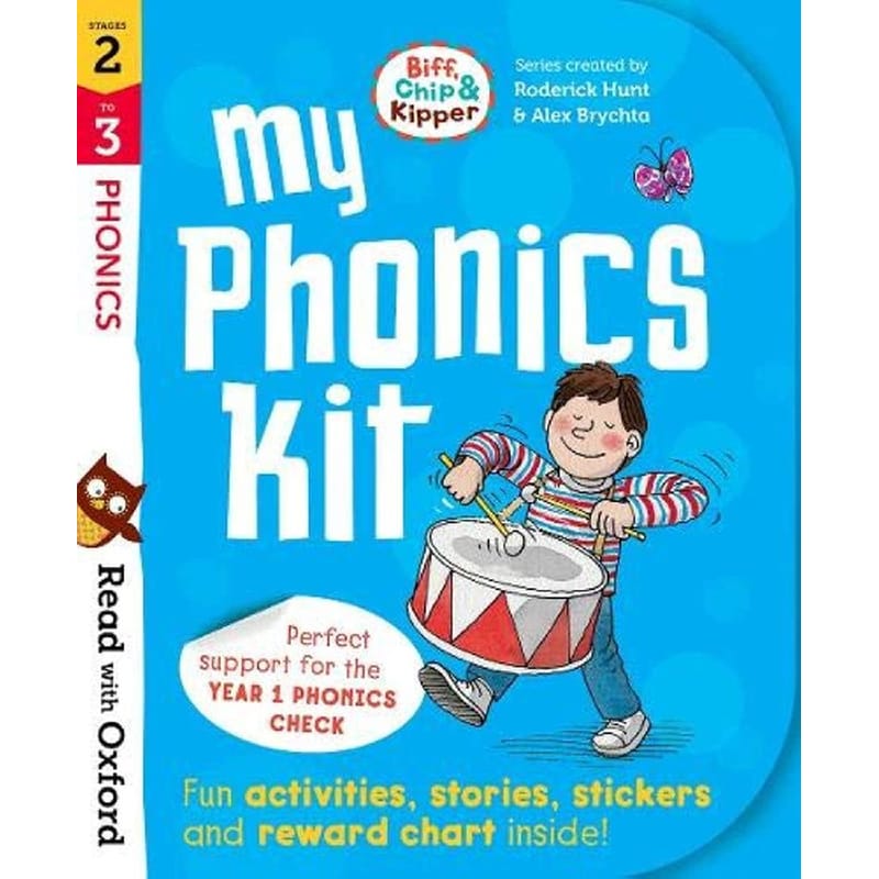 Read With Oxford Stages 2-3: Biff, Chip and Kipper: My Phonics Kit