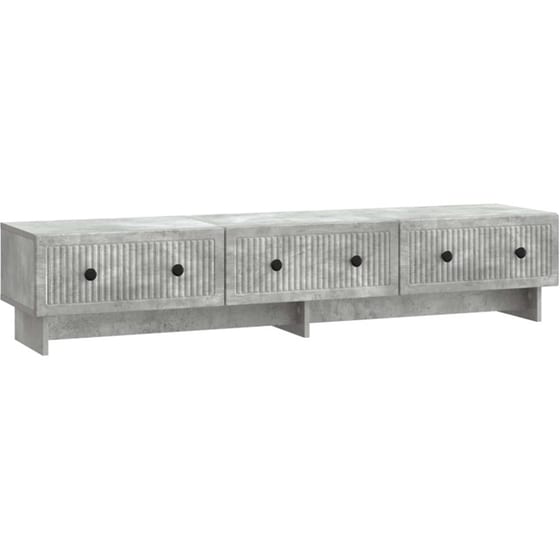 Έπιπλο Τηλεόρασης VidaXL 147x34.5x30 cm - Γκρι Σκυροδέματος image 0