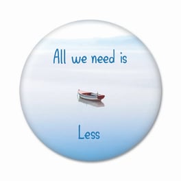 Μαγνήτης GNF Thinkofme Medium All We Need Is Less - Μπλε