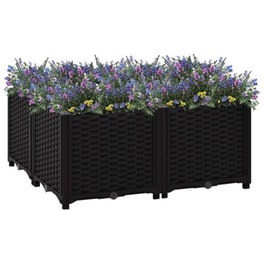 Vidaxl Ζαρντινιέρα 80 X 80 X 38 Εκ. Από Πολυπροπυλένιο