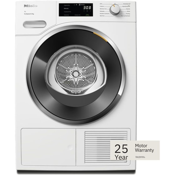 MIELE TWH780WP EcoSpeed 9 kg με Αντλία Θερμότητας Λευκό με WiFi Στεγνωτήριο Ρούχων image 0