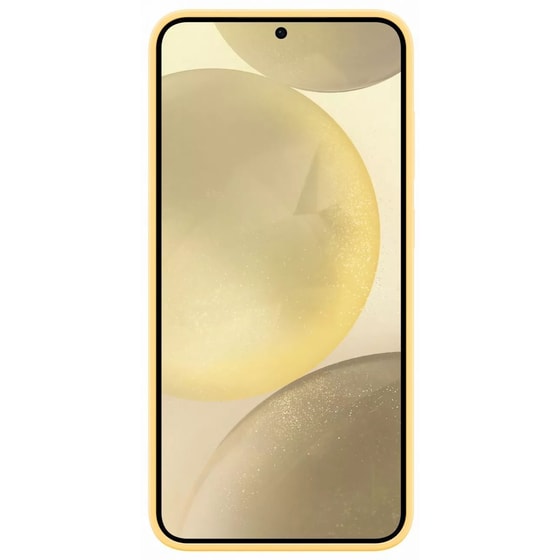 Θήκη Samsung Galaxy S24+ - Samsung Silicone Case -Yellow image 1