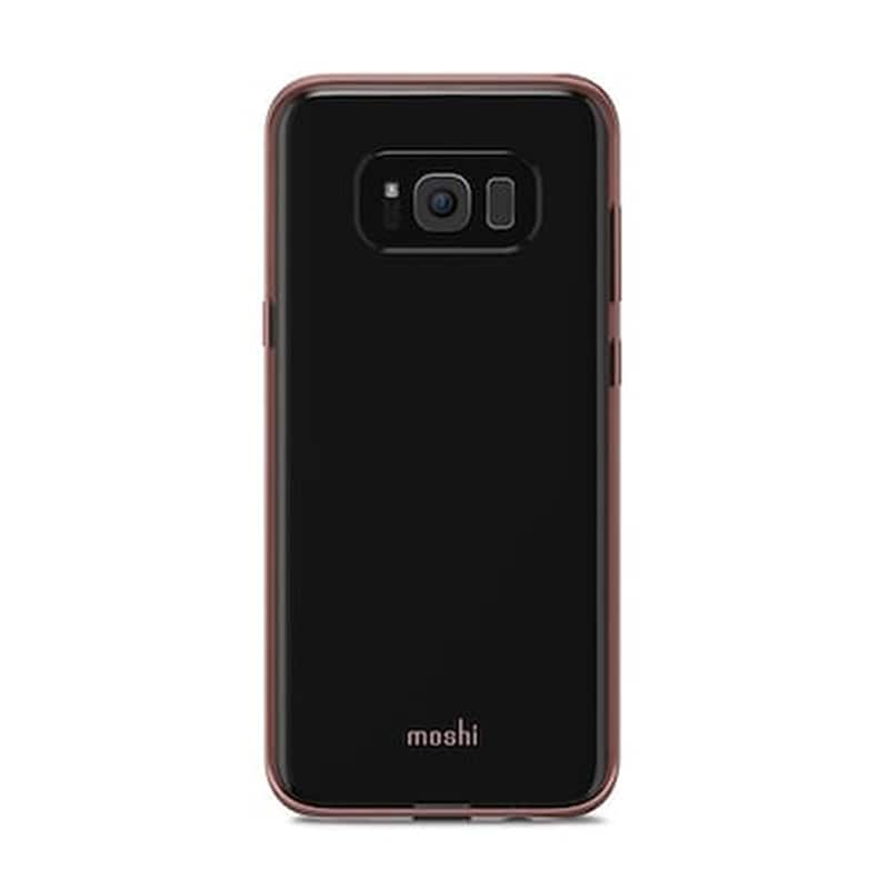 Θήκη για Galaxy S8+ - Moshi Vitros Clear - Orchid Pink