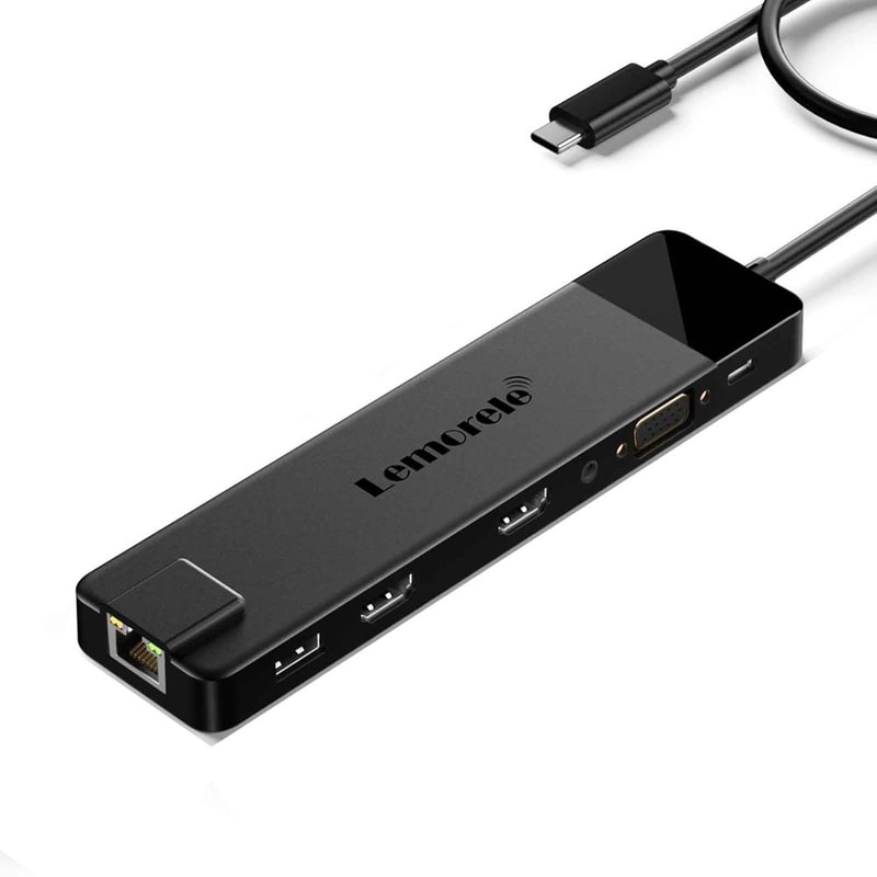 Docking Station Lemorele TC100 - Μαύρο