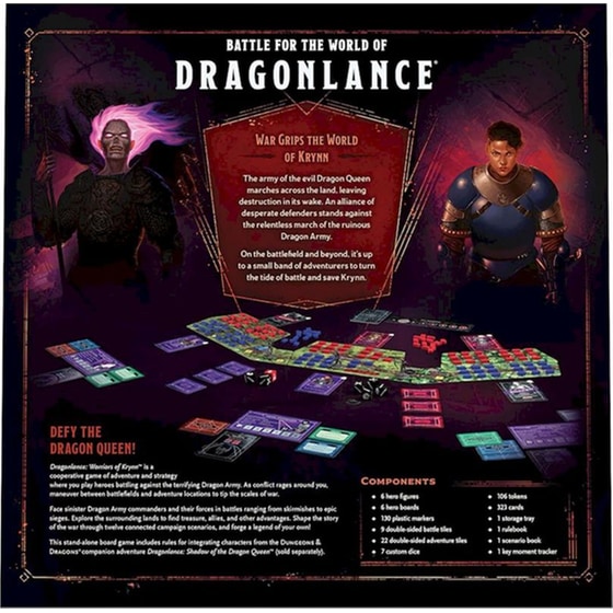 Επιτραπέζιο Παιχνίδι Wizards Of The Coast Dungeons And Dragons Board Game - Dragonlance  Warriors Of Krynn image 2