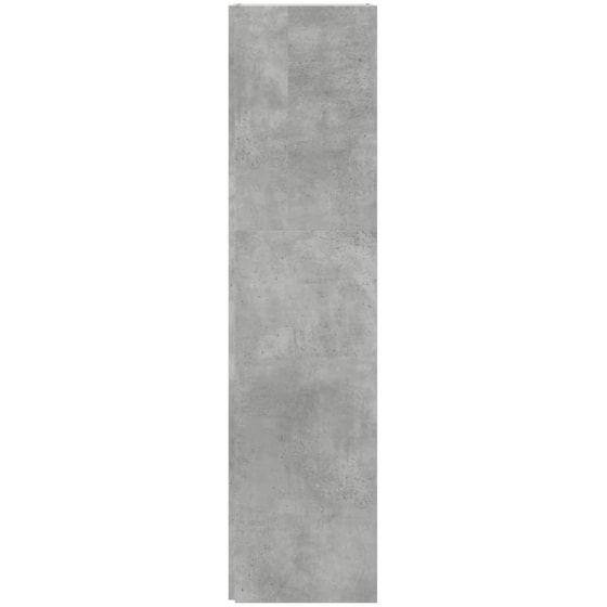 Ραφιέρα VidaXL Γωνιακή από Μοριοσανίδα 33x33x132 cm - Γκρι image 3