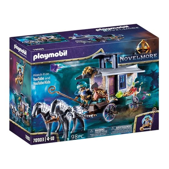 PLAYMOBIL® Novelmore Violet Vale - Εμπορική Άμαξα (70903) image 0