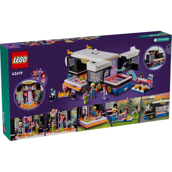 LEGO® Friends Pop Star Music Tour Bus (42619) image 3