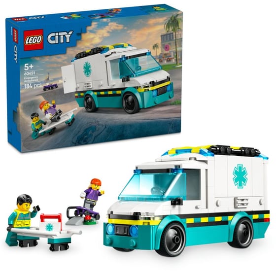 LEGO® City Emergency Ambulance (60451) image 2