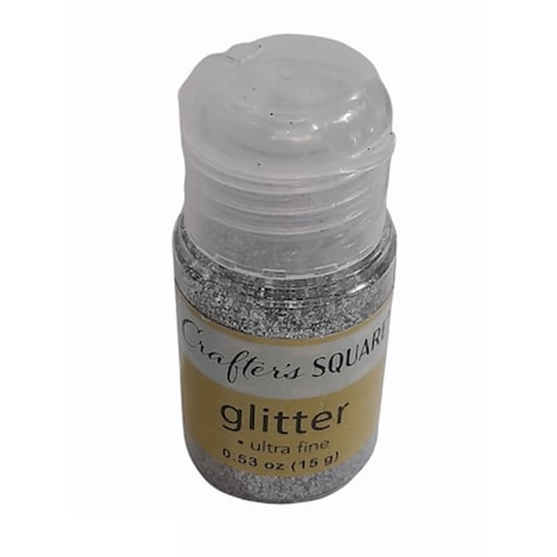 Glitter Σε Μπουκαλάκι 15g 65x3cm Ασημί