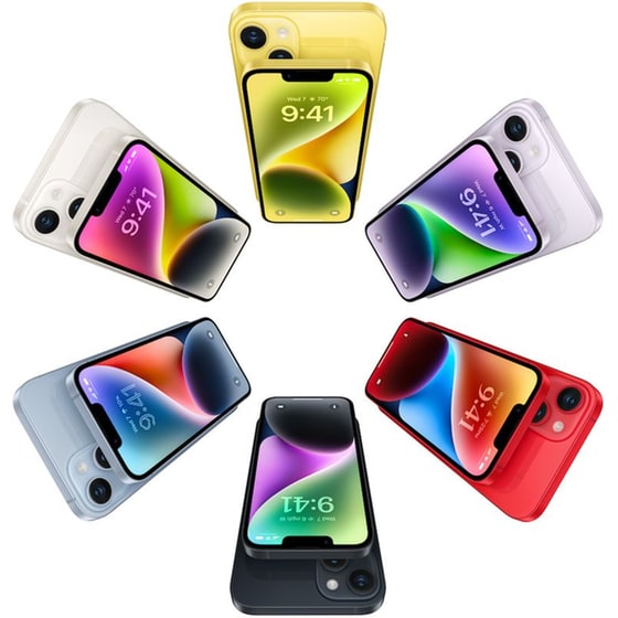 Μεταχειρισμένο iPhone 14 128GB Yellow second go Certified by iRepair image 6