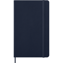 Ημερολόγιο Εβδομαδιαίο 2027 Moleskine 12M L Hardcover Μπλε