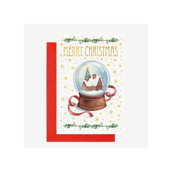 Χριστουγεννιάτικη Κάρτα Legami Merry Christmas Μπάλα - 11.5x17cm image 1