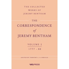 The Correspondence of Jeremy Bentham, Volume 2