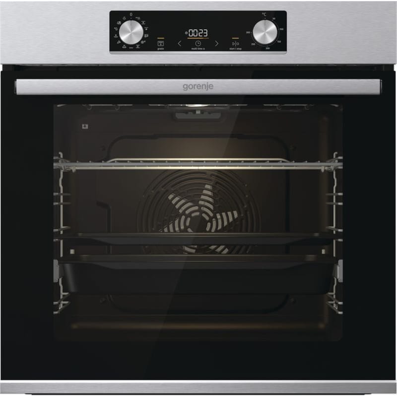 GORENJE BPS6737E14X 77 Lt Inox Εντοιχιζόμενος Φούρνος Άνω Πάγκου