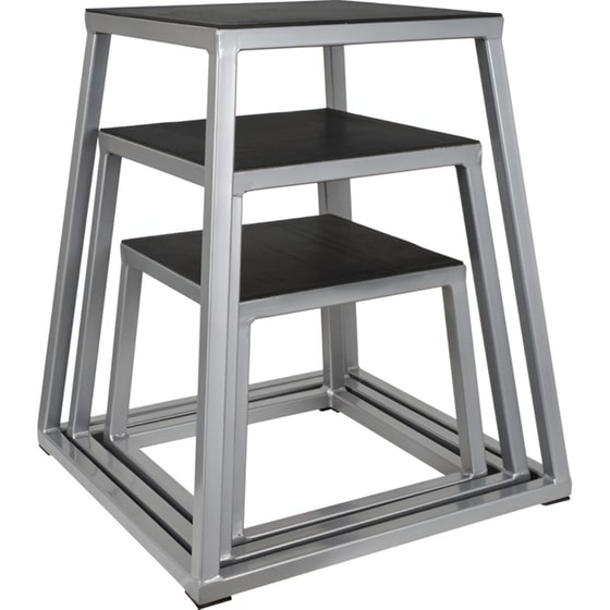 Σετ 3 Πλειομετρικά Κουτιά Amila - Μαύρο image 0