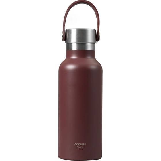 Μπουκάλι Θερμός Coolbee Ανοξείδωτο 500 ml Burgundy Μπορντό image 0