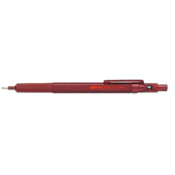 Μηχανικό Μολύβι Rotring 600 Metallic 0.5 mm HB Κόκκινο image 0